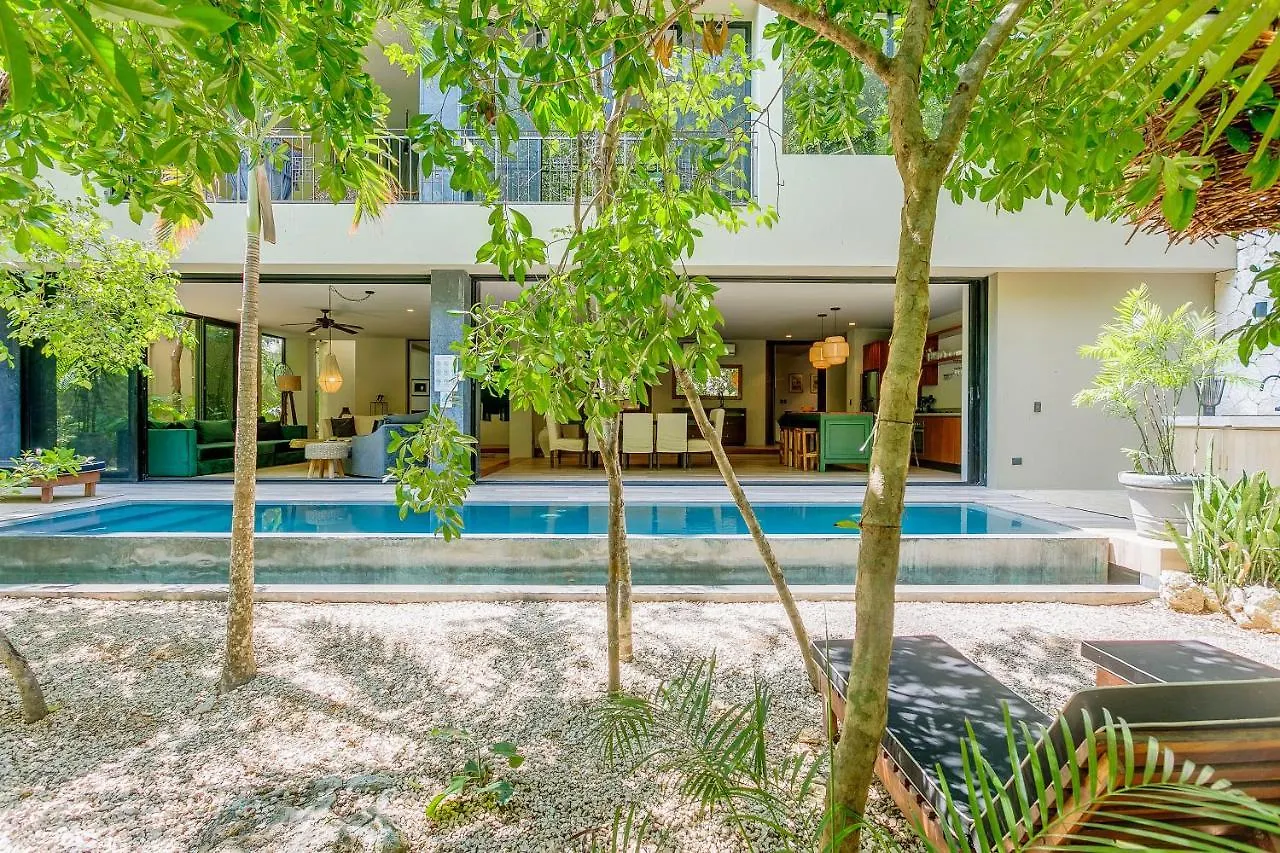 아파트 Private Plunge Pool, Art, Spa, Pool With Cabanas 툴룸 멕시코