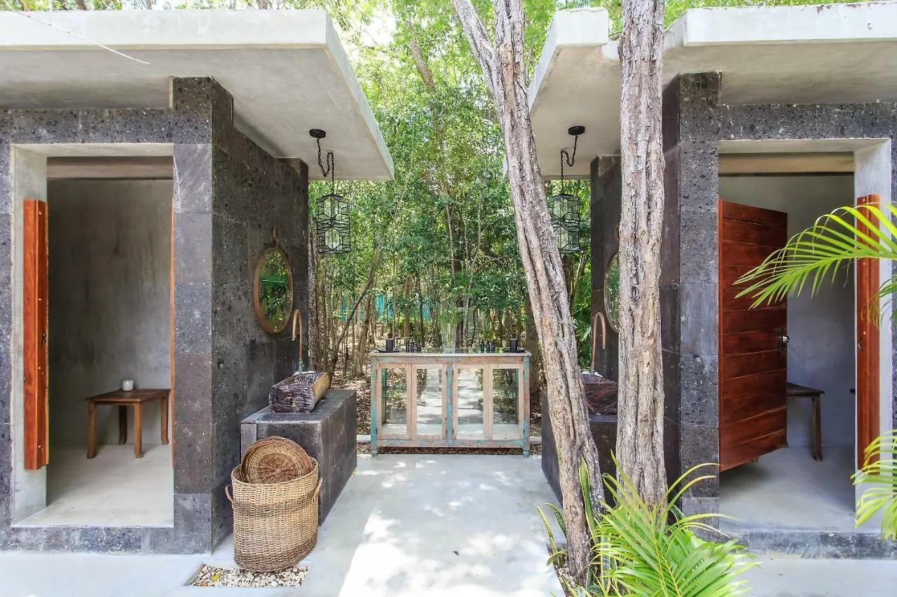 아파트 Private Plunge Pool, Art, Spa, Pool With Cabanas 툴룸 멕시코