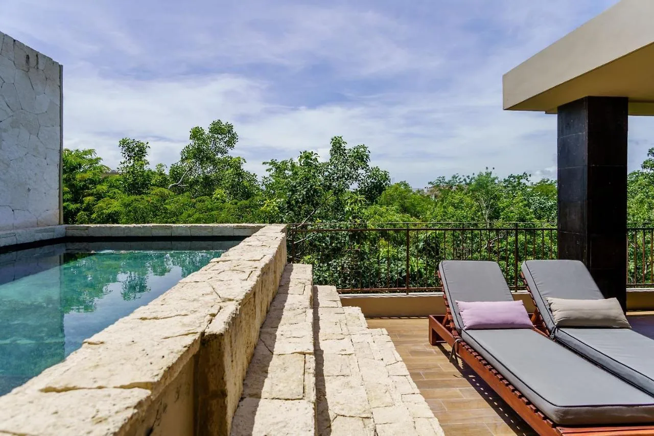 Private Plunge Pool, Art, Spa, Pool With Cabanas Tulum Mexico